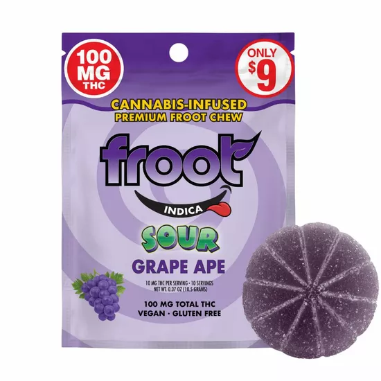 Froot Sour Grape Ape (I) - Froot Gummy