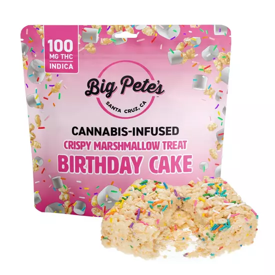 Big Pete's Birthday Cake Crispy Marshmallow Treat (I)